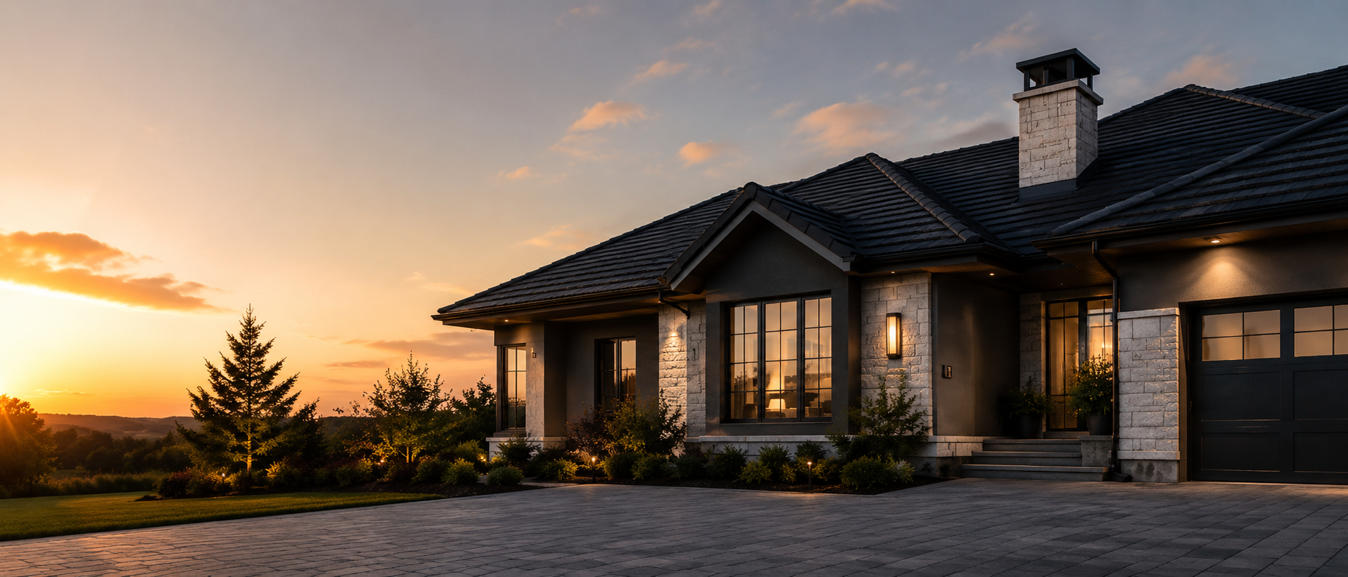 Residential home with restored roof in Wollongong NSW